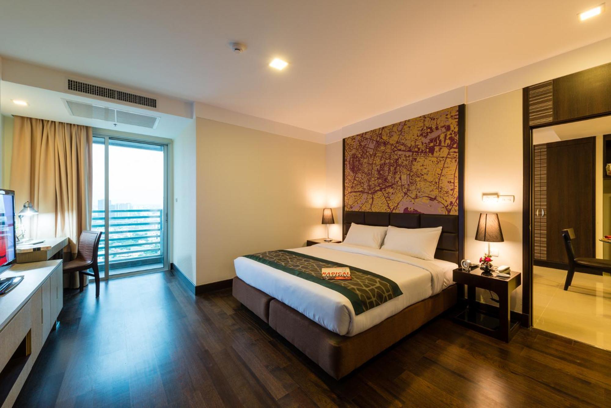 Jasmine Grande Residence Банкок Стая снимка